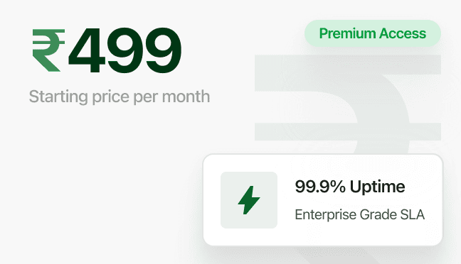 High Performance. Low Cost.